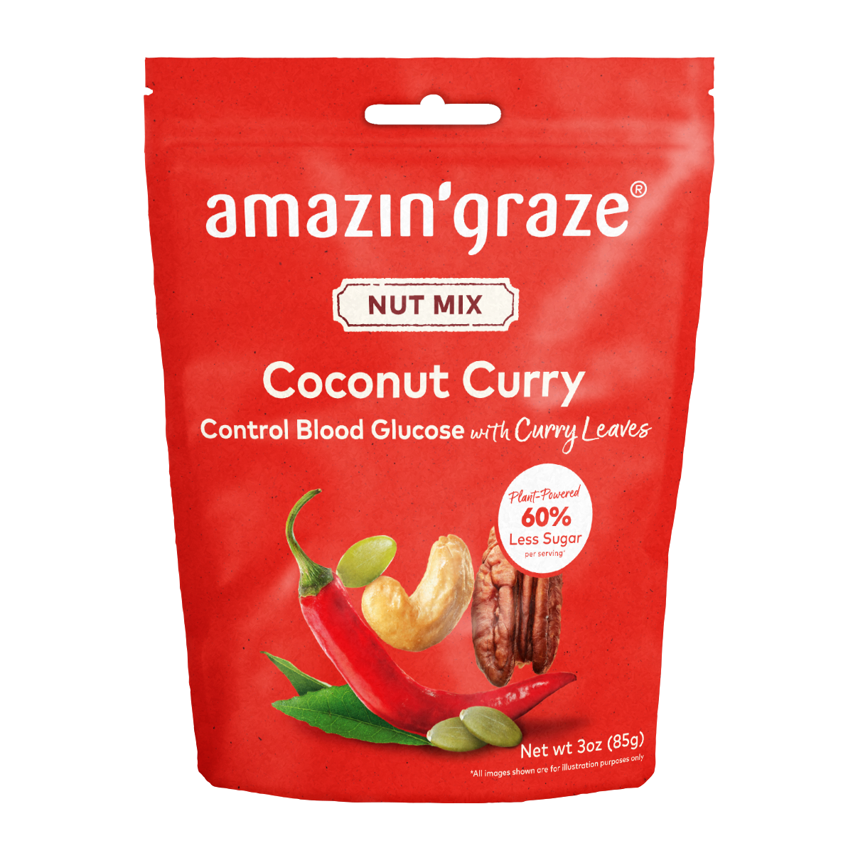 Coconut curry nut mix liberty farm market store